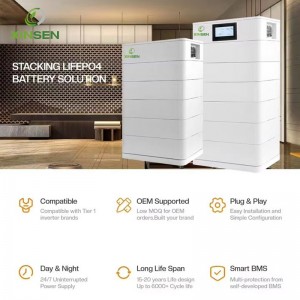 10kWh LiFePO4 Home Battery System 5-10kW Power