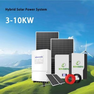 3-10kW Hybrid Solar System Panels, Battery & Inverter Included