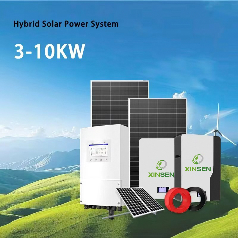 3-10kW Hybrid Solar System Panels, Battery & Inverter Included Featured Image