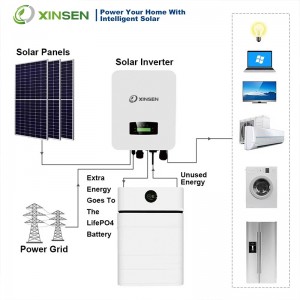 48V Modular Home Battery  5-15kWh  Wall or Floor Mount