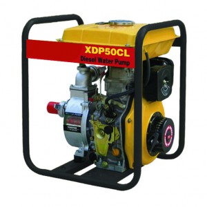 Diesel water pump–large fuel tank