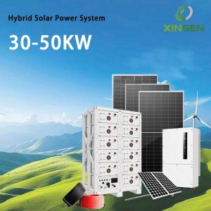 High-Power Off-Grid Solar Kit 30-50kW with 60-100kWh Battery