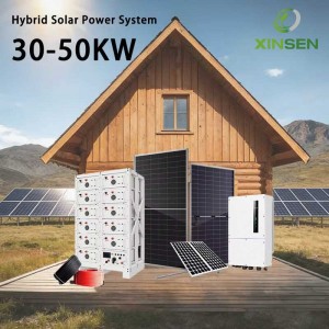 High-Power Off-Grid Solar Kit  30-50kW with 60-100kWh Battery